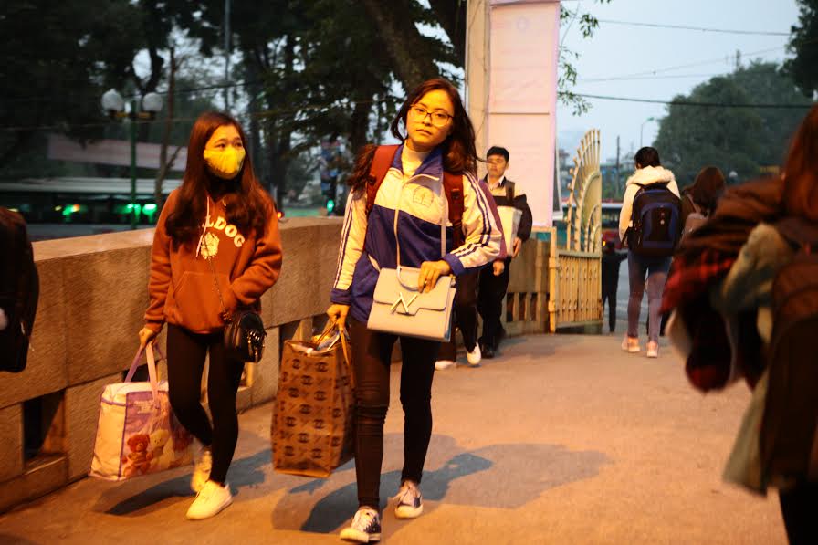 Gần 1.500 sinh viên được hỗ trợ xe miễn phí về quê ăn Tết